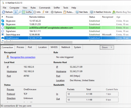 X NetStat Professional 6.0.0.30