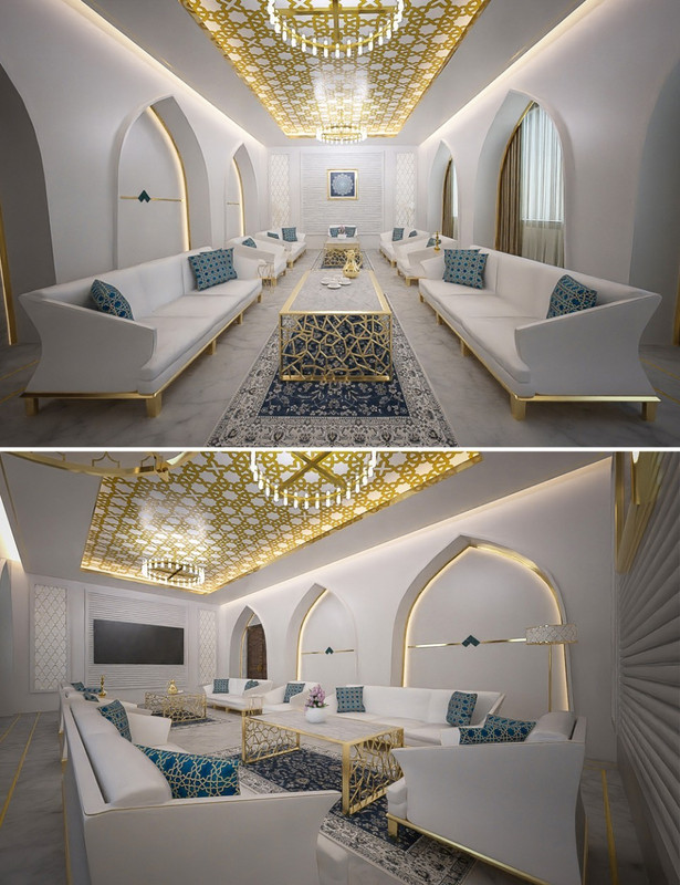 Arabic Living Room 2024 Free Daz 3D Models