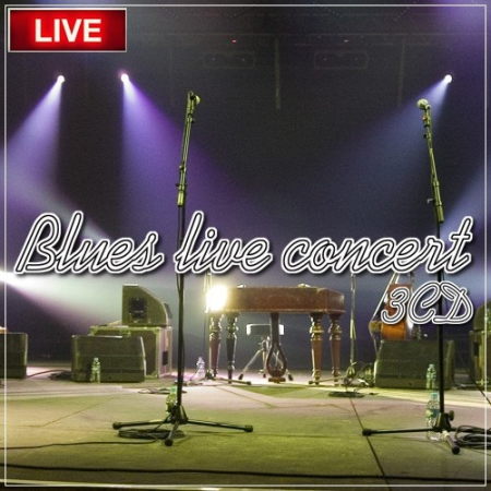 VA   Blues live concert (3CD) (2021)