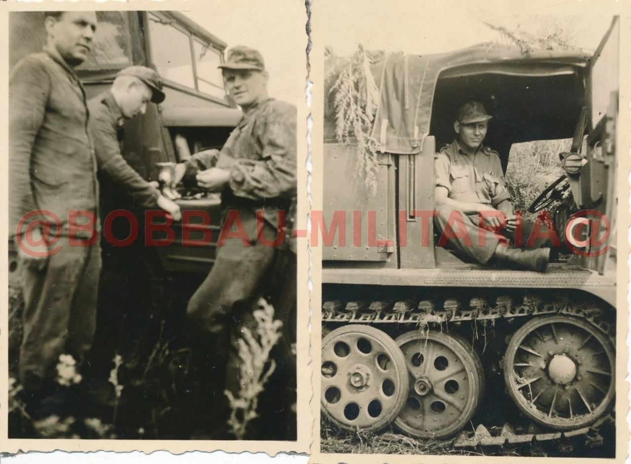 S190 Ukraine Panzergrenadier Reg 10 Westland Sd Kfz Halbkette Eichenlaub camo cap