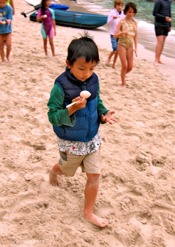 Egg & Spoon champion (New Year's Beach Day 2025)