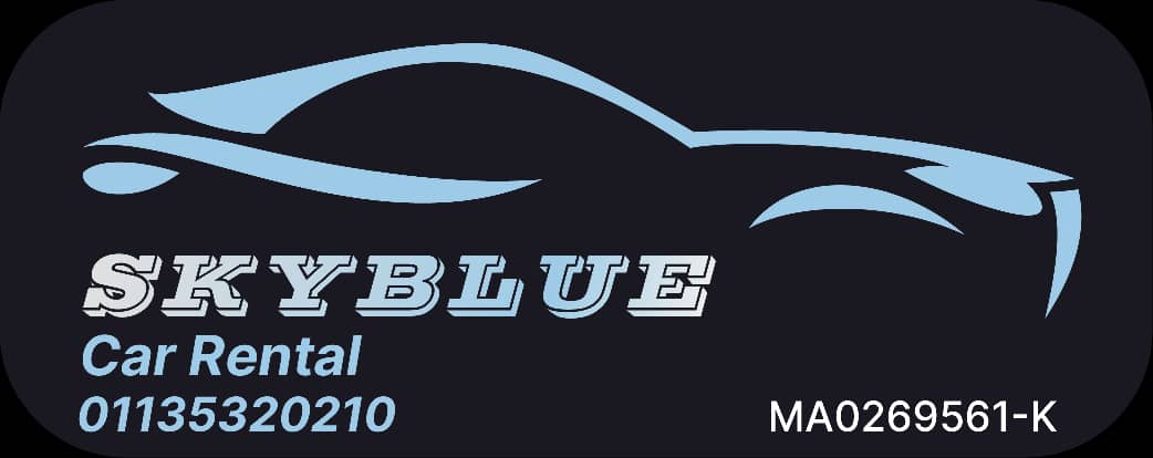 Skyblue Car Rental Logo