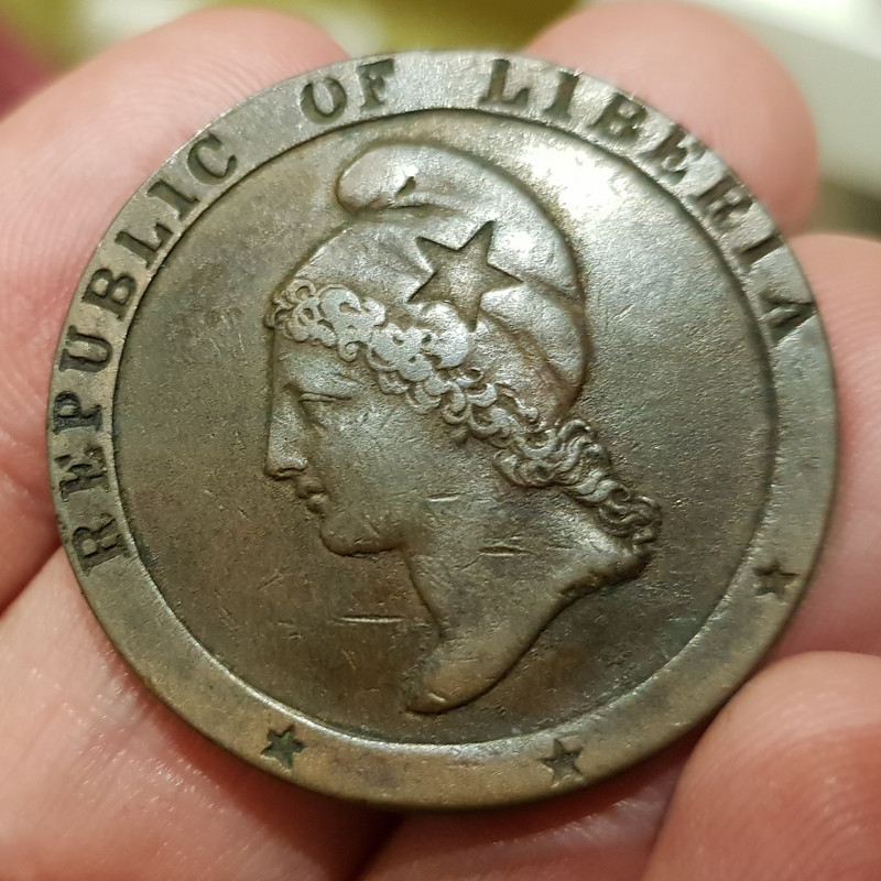 2 Cents Liberia 1847 20181008_230510