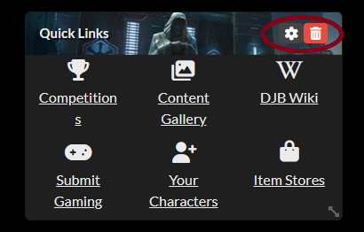 settings cog