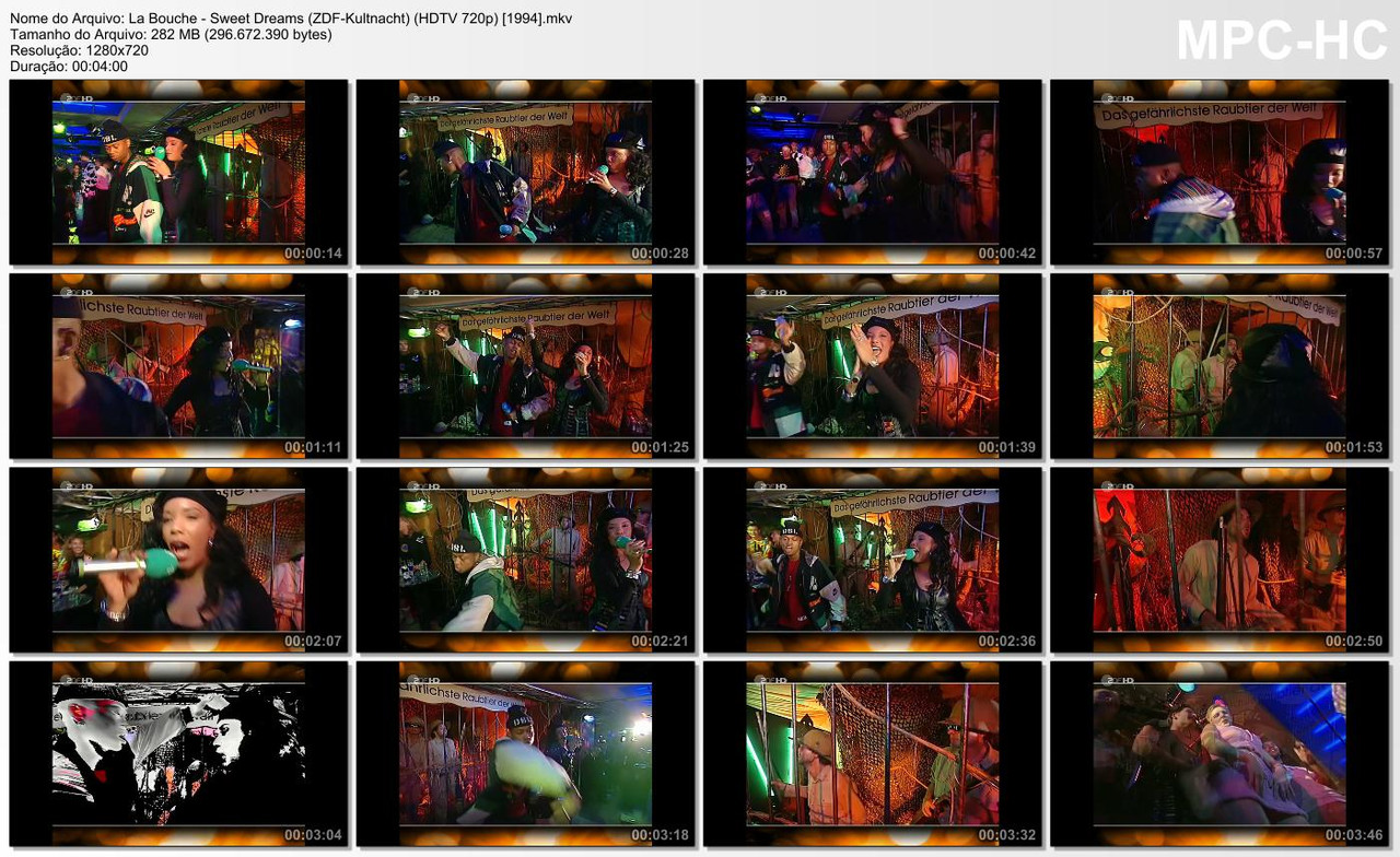 La Bouche - Sweet Dreams (ZDF-Kultnacht) (HDTV 720p) [1994]