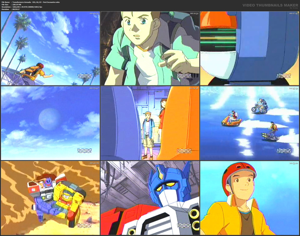 Transformers Armada - E01, 02, 03 - First Encounter.mkv