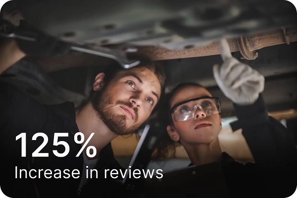 Increase in reviews