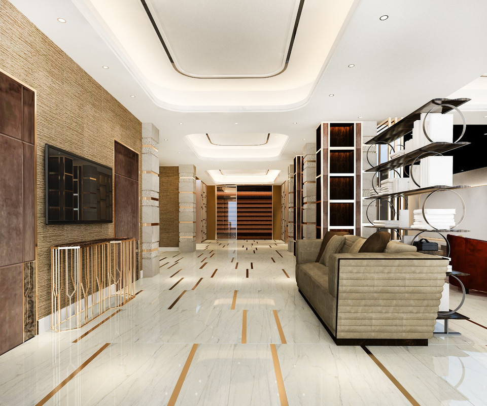 Durable Ceramic Tiles Design With A Glossy Finish