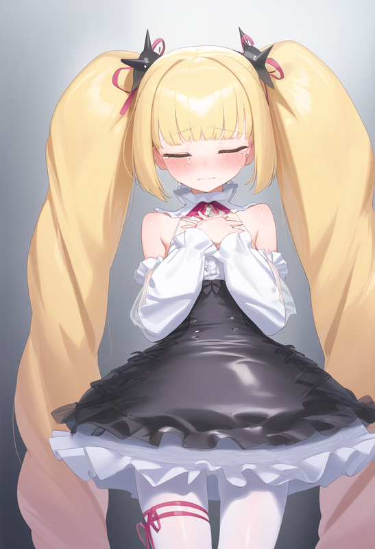 1girl, mikozin, NDGD, ohlia, {kobayashi ritz}, reoen, looking down, tsundere, cl s-2526015394