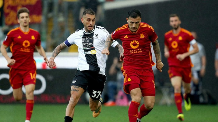 Udinese Calcio vs AS Roma, 02h45 ngày 03/02
