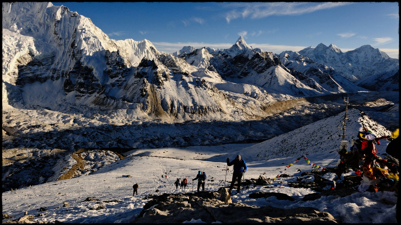 Día 15. The Pyramid a Gorak Shep + atardecer en Kala Patthar - Everest Three Passes Trek: tres pasos, tres cimas, tres campos base (13)