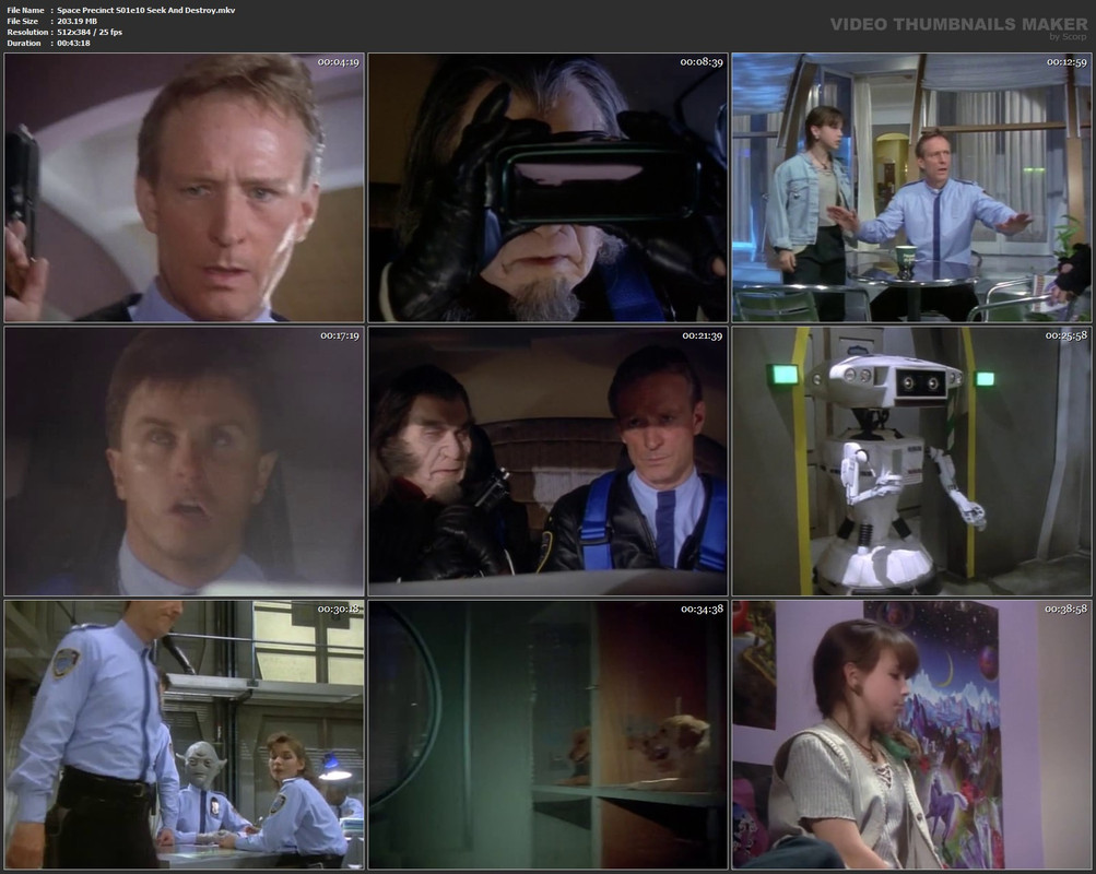 Space Precinct S01e10 Seek And Destroy.mkv
