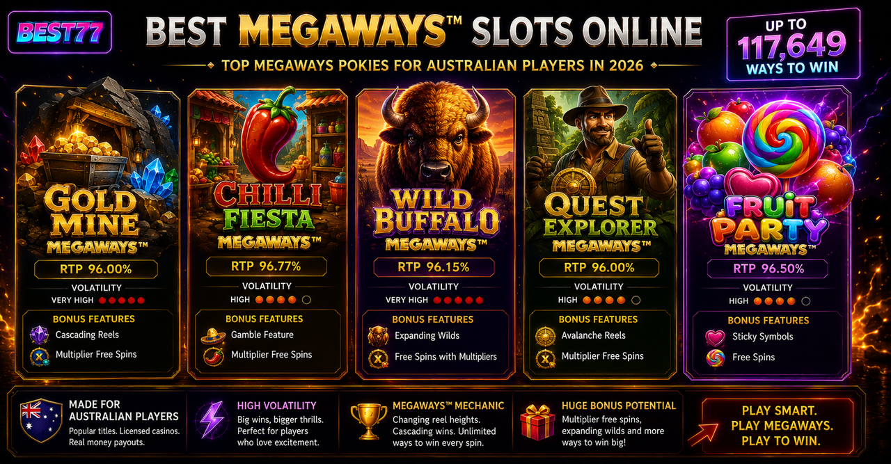 best Megaways slots online