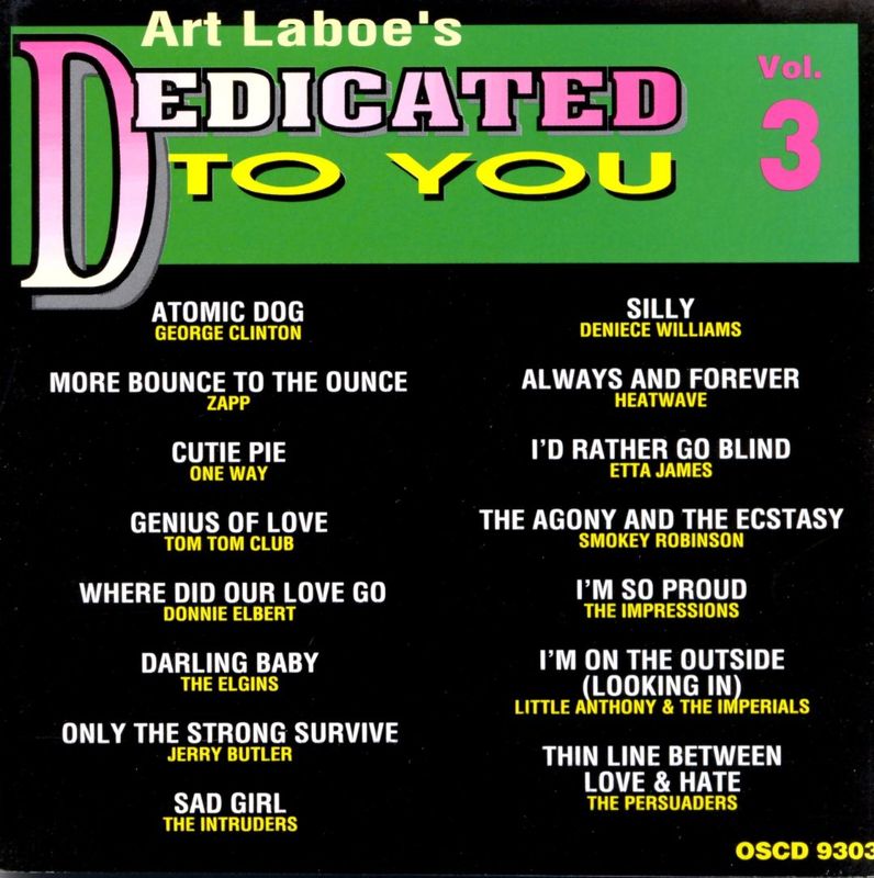 Art Laboe's Dedicated to You, Vol. 3Front