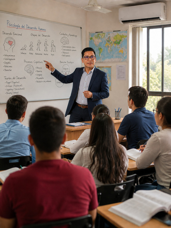 Jóvenes en desarrollo y salud mental