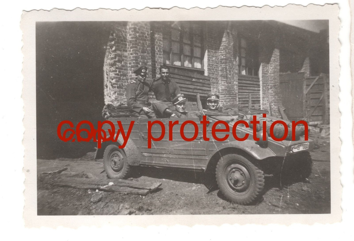 VW 82 KÜBELWAGEN Sturmgeschütz-Einheit 1943 WH-1