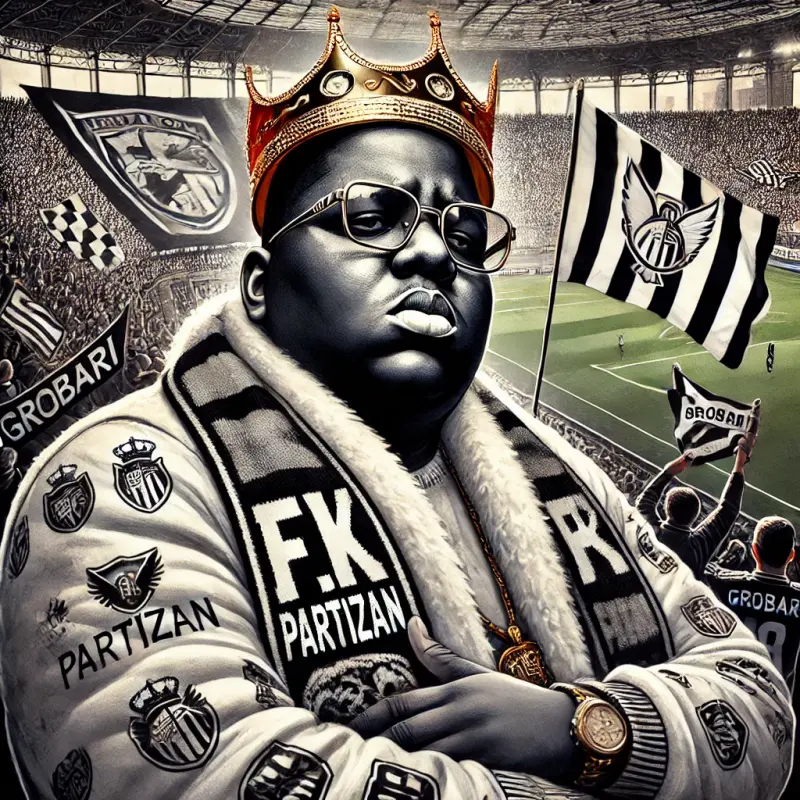 DALL-E-2024-12-13-17-52-17-A-depiction-of-The-Notorious-B-I-G-as-a-supporter-of-FK-Partizan-dres.webp