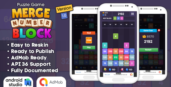 Bundle 12 Android Studio Games with AdMob Ads - 8