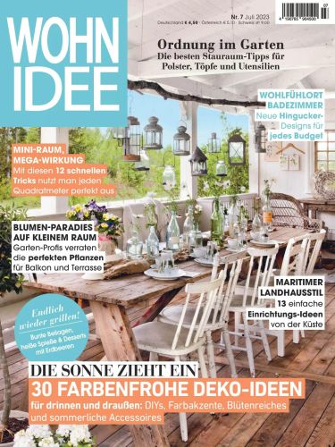 Wohnidee Magazin No 07 Juli 2023