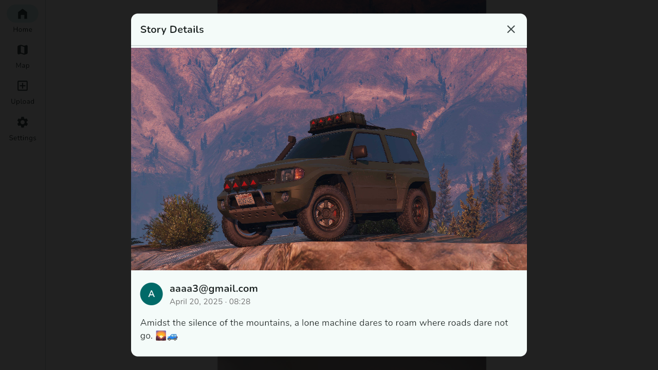 Dialog Detail Screen Top