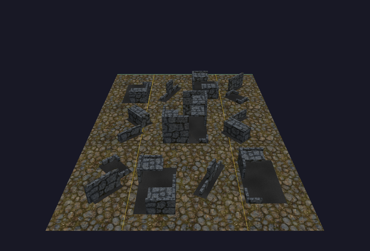 layout b take and hold vs reconnaissance 3d