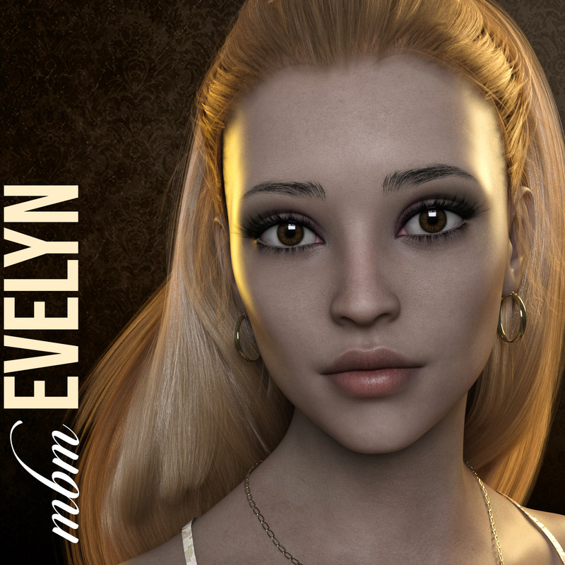 MbM Evelyn for Genesis 3 & 8 Female