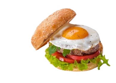 Hamburguesa Con Huevo