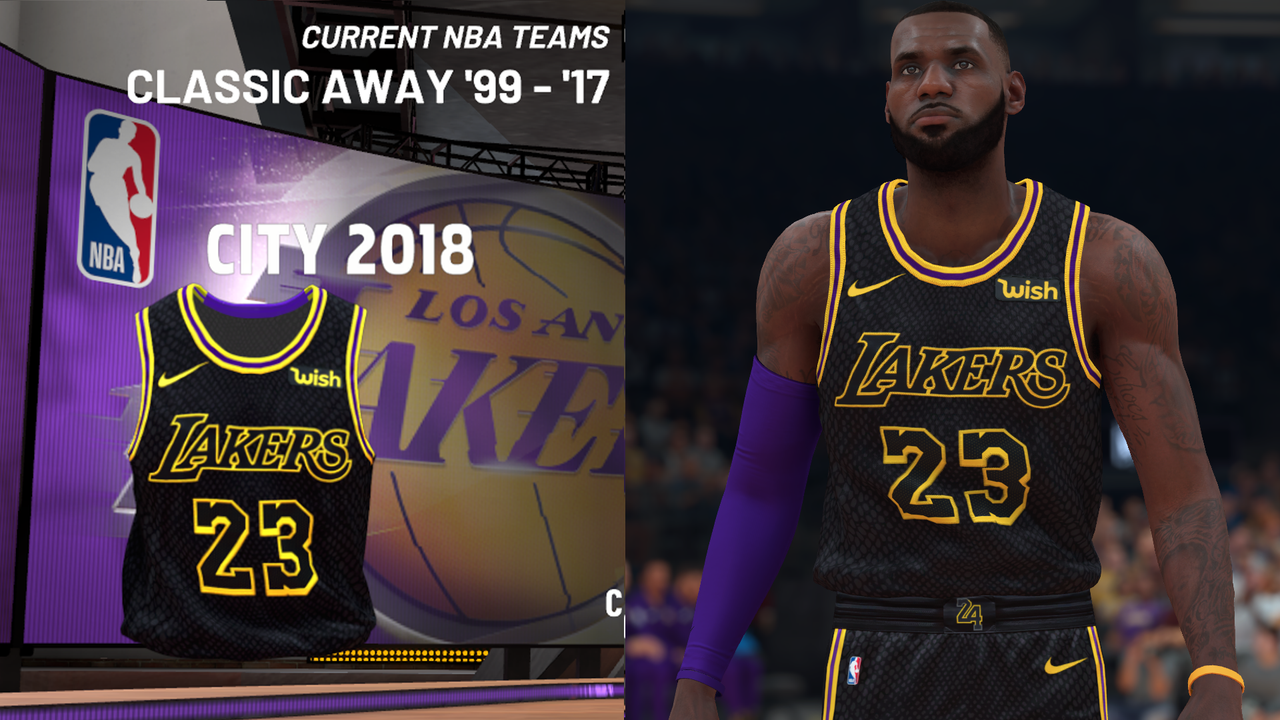 lakers city edition jersey 2018