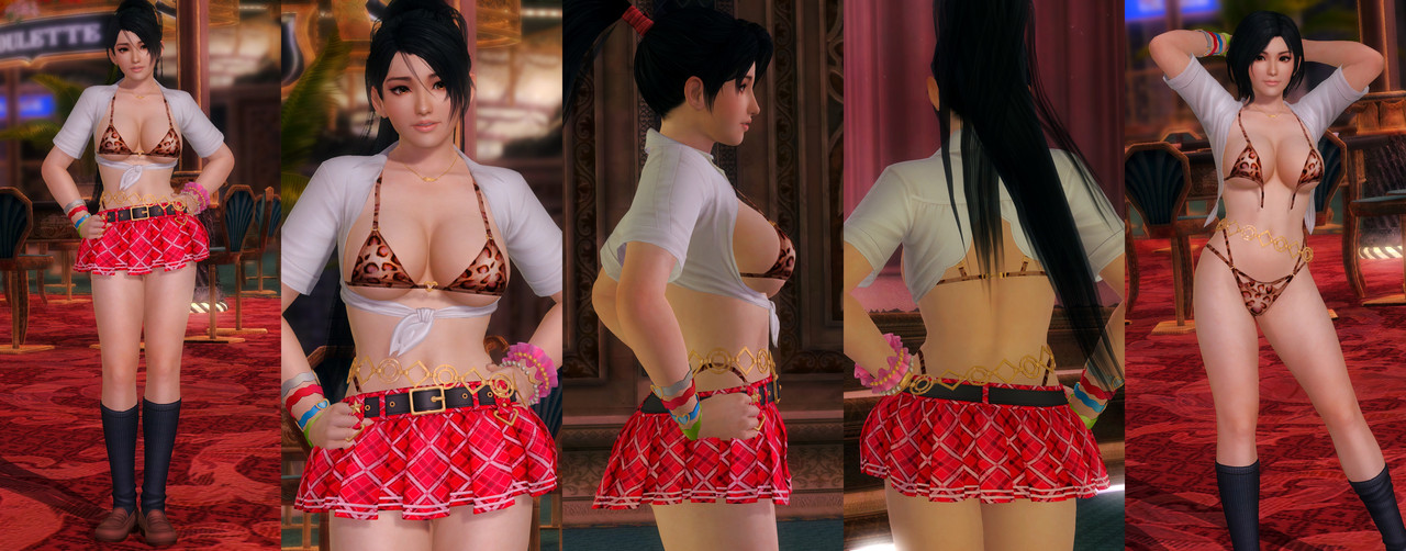 Momiji DOAXVV School Vibes