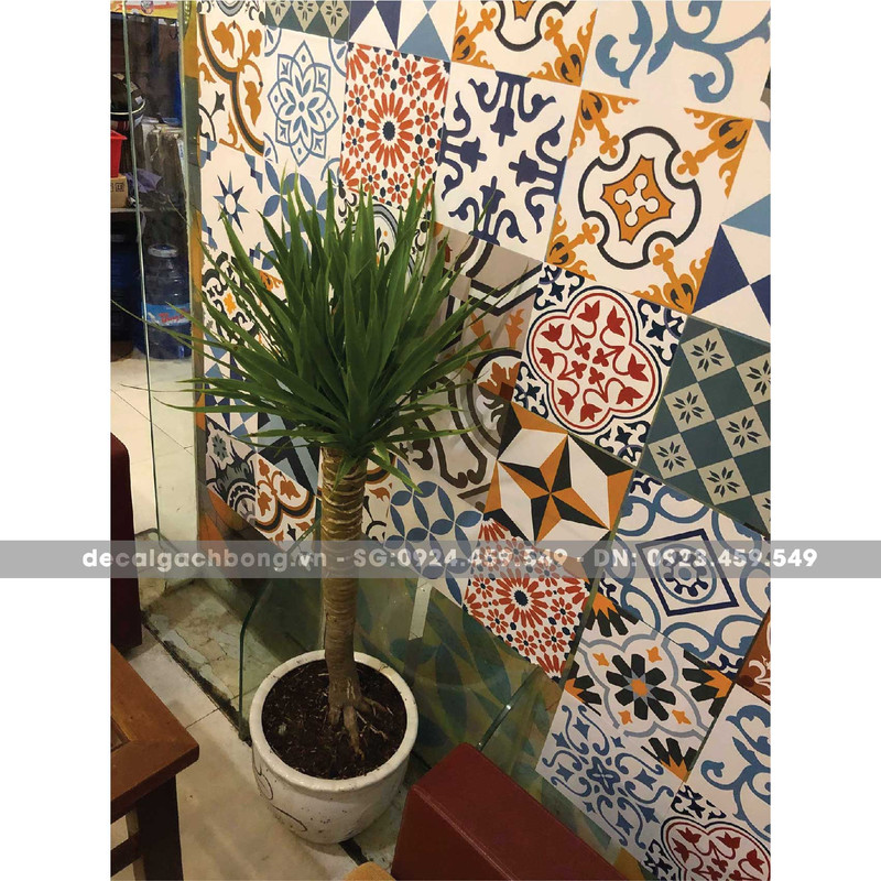 Decal gạch bông - giải pháp trang trí cho người bận rộn