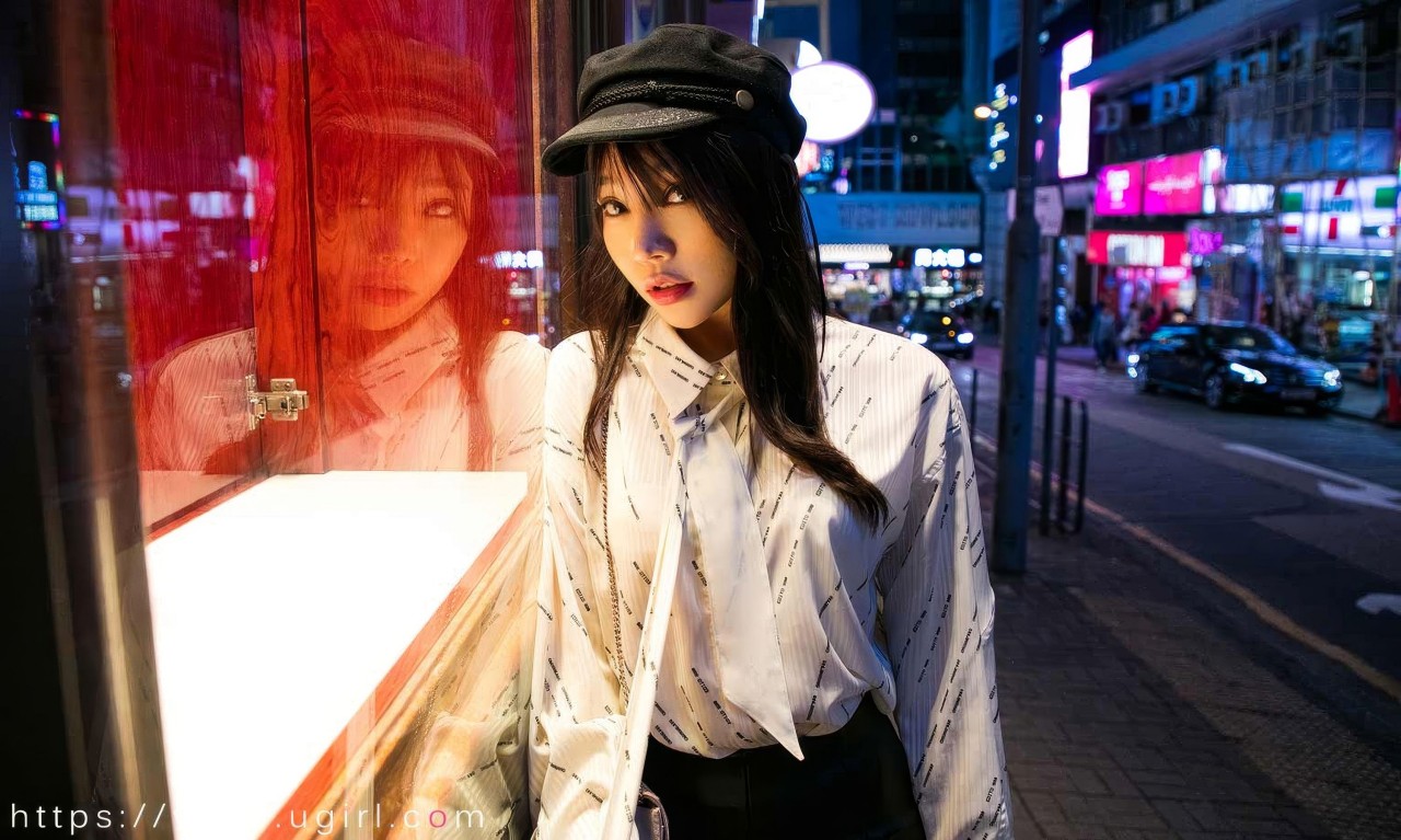 芝芝booty 你出现的街角图集，都市女孩的潮流穿搭公式插图4