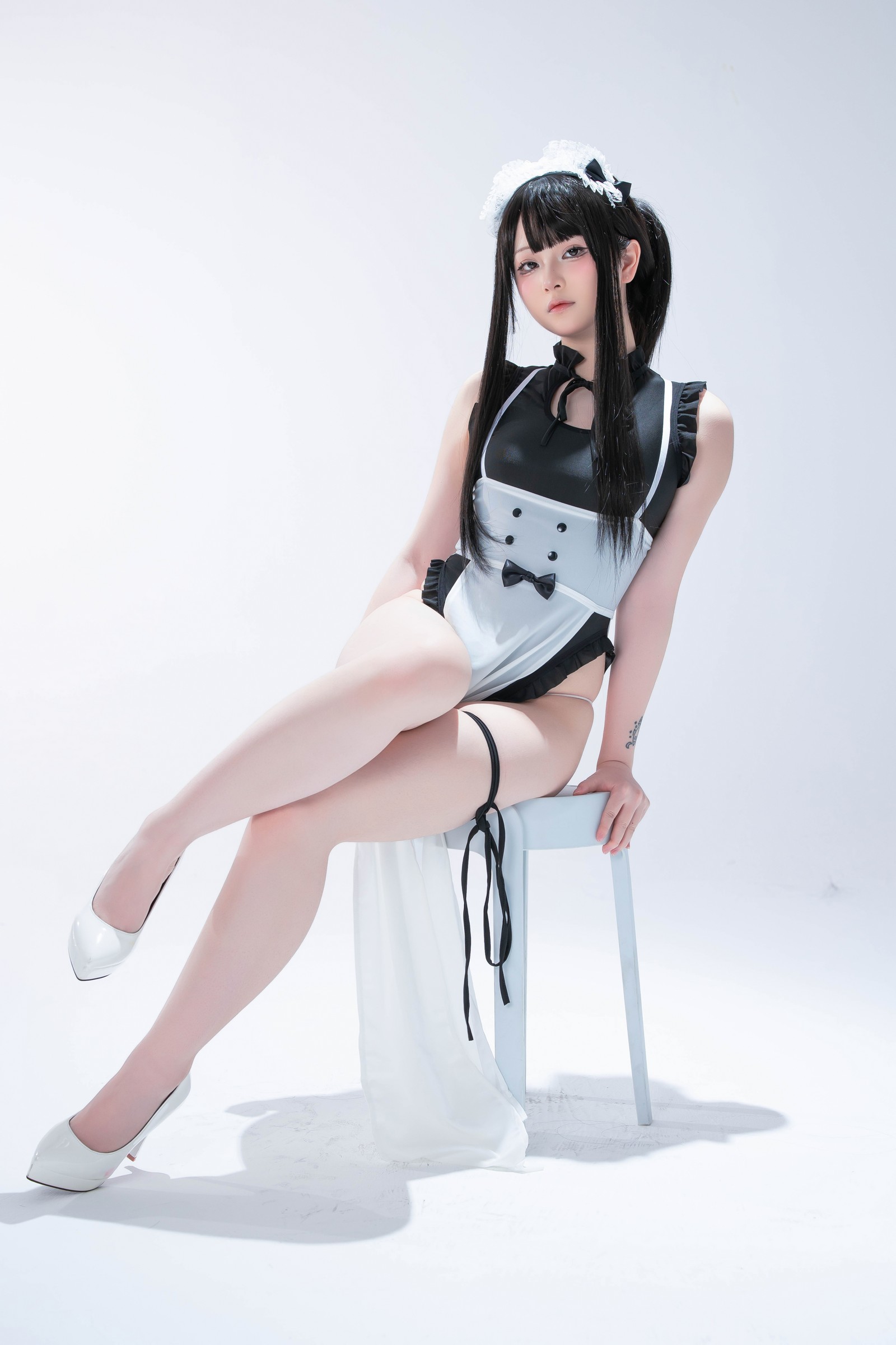 屿鱼 Yuyu 拉伸教学 写真参考图集｜动作姿势素材（48P｜173MB）插图3