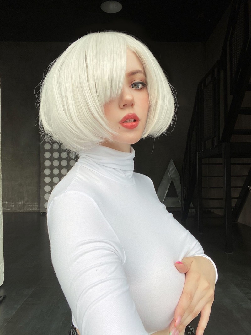 Alina Becker 2B Cosplay 尼尔机械纪元 NieR Automata 高清写真图集【86P-96.1M】插图