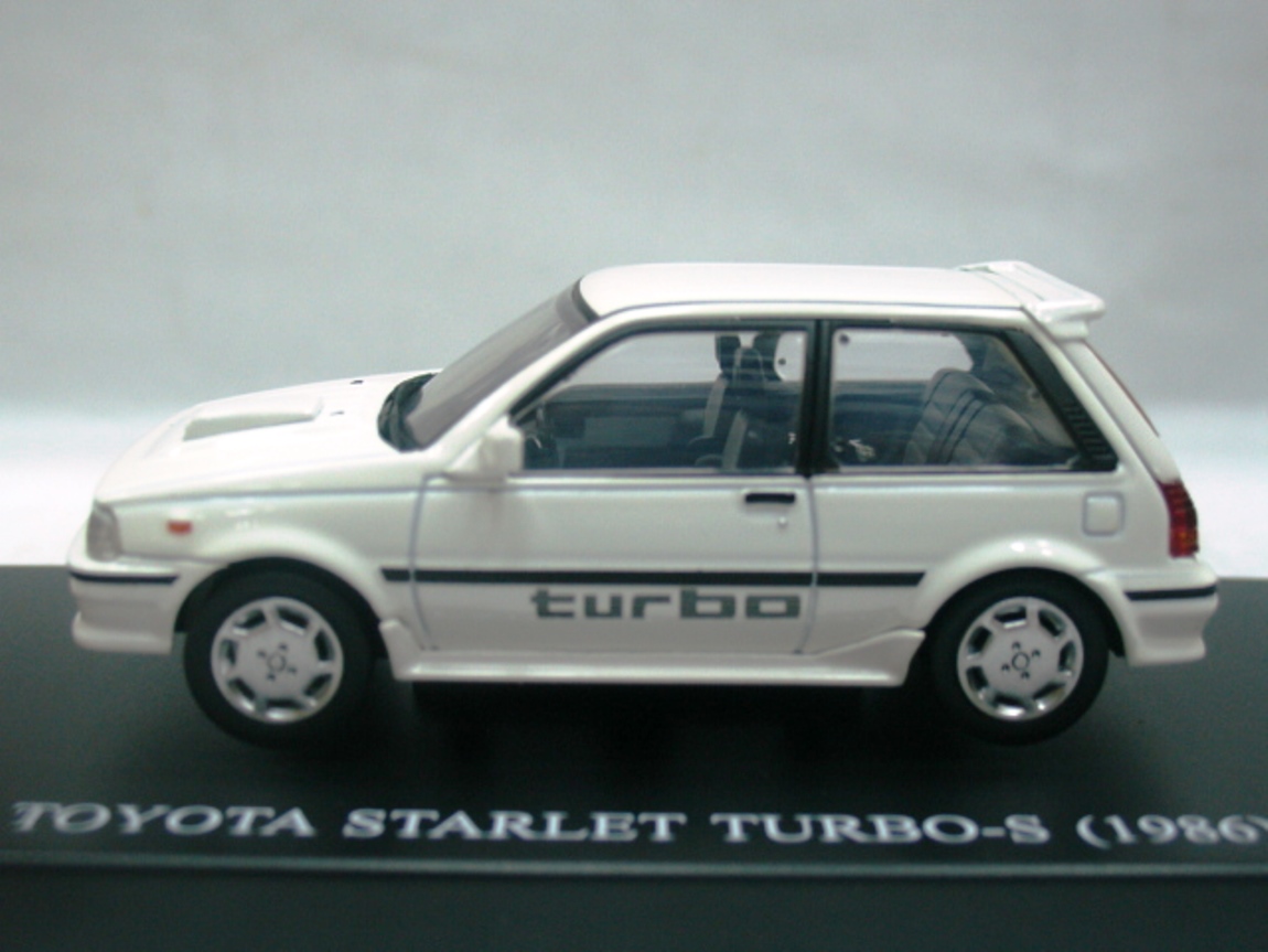 WOW EXTREMELY RARE Toyota Starlet Turbo-S EP71 RHD 1986