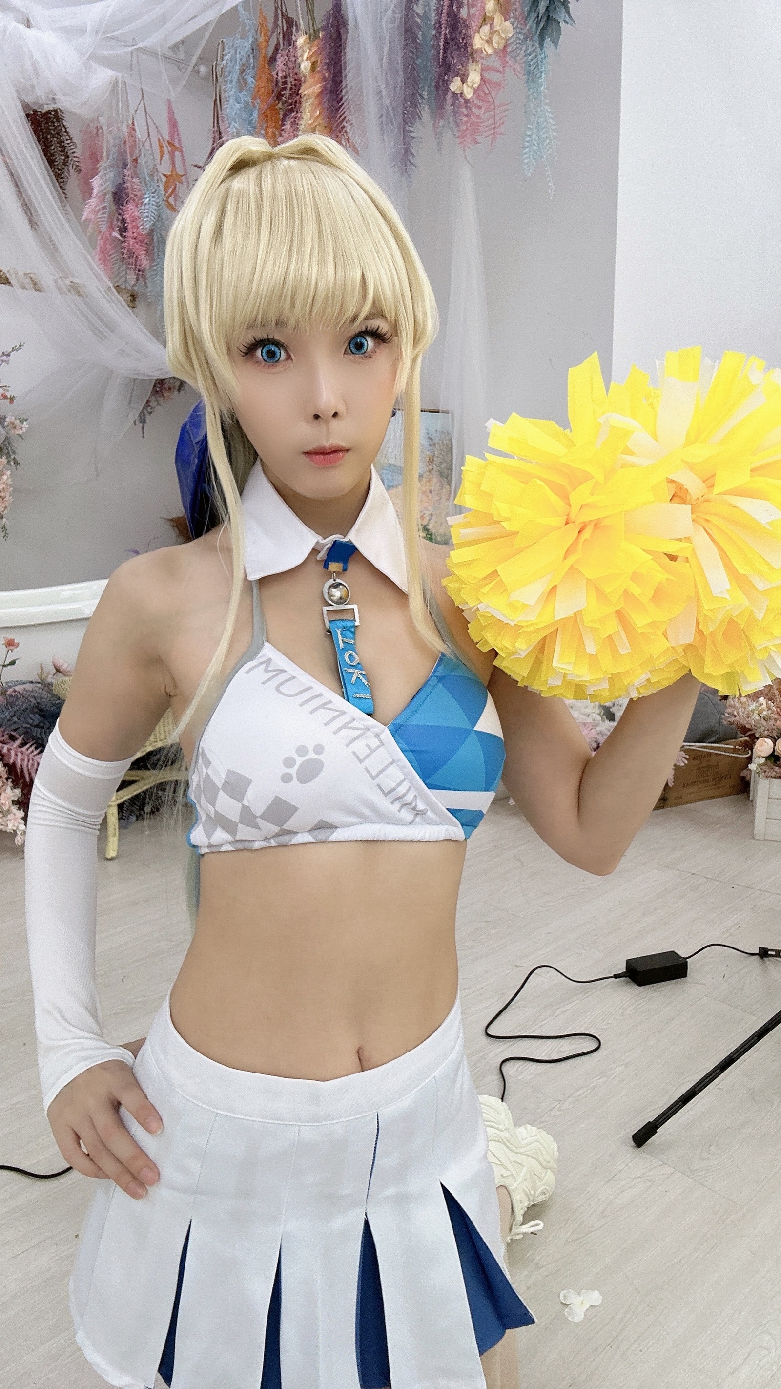 Maou Mo – Cheerleader Toki 啦啦队 Cos 写真（21P-70.3M）青春活力风插图5