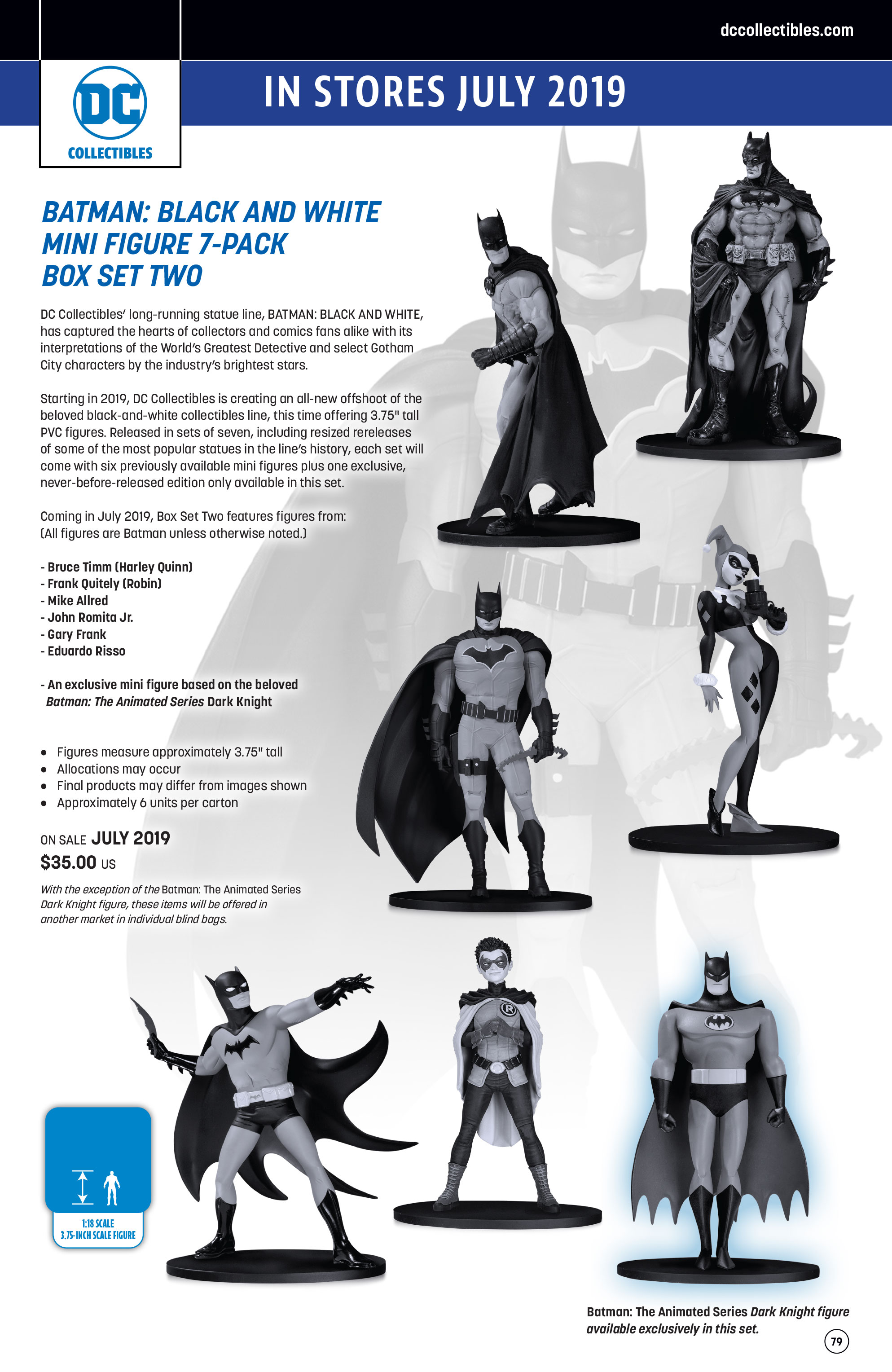 Batman black and on sale white mini