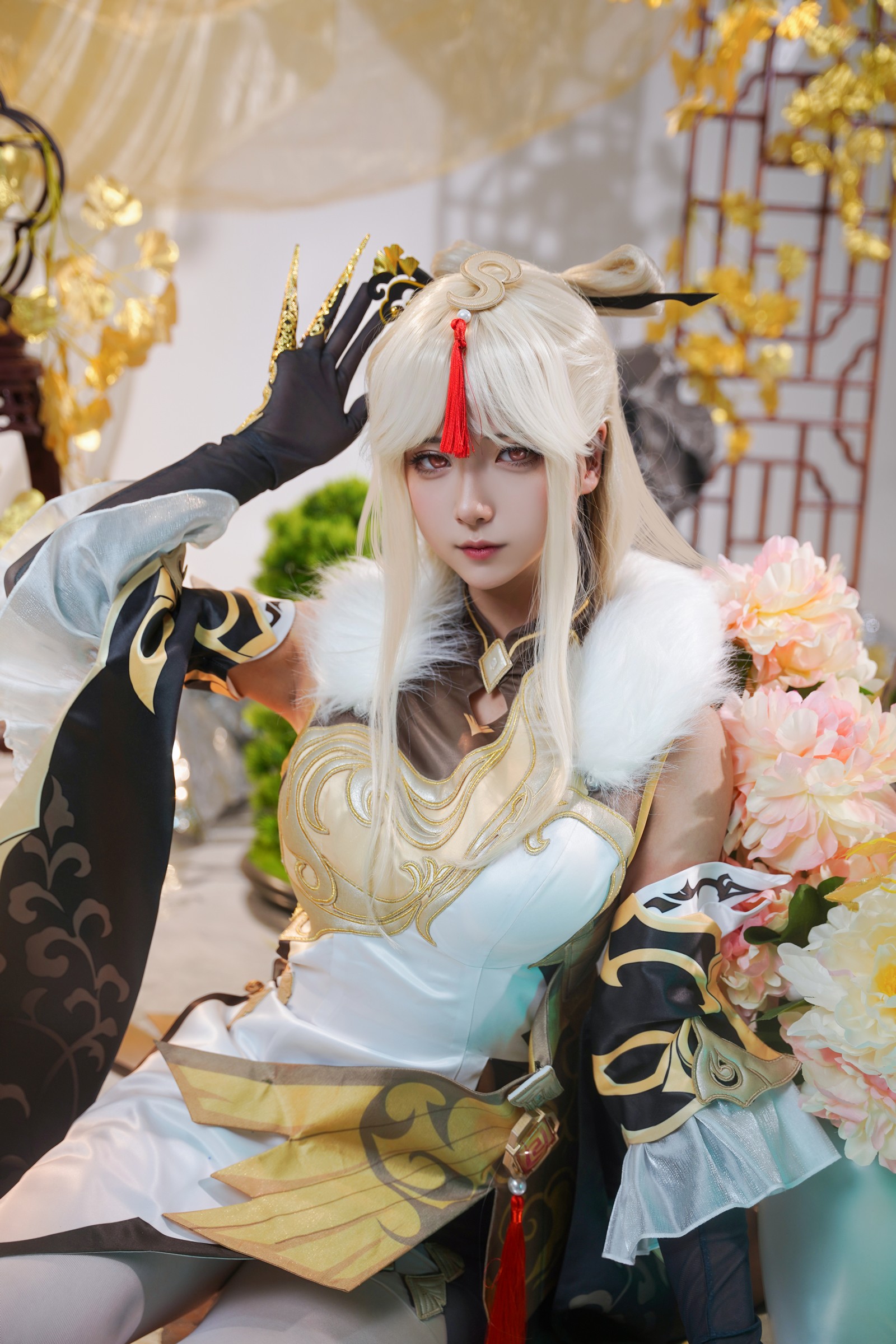 Seya-狮砸 – 原神 凝光 Cosplay 高清写真（9P-107MB）插图5