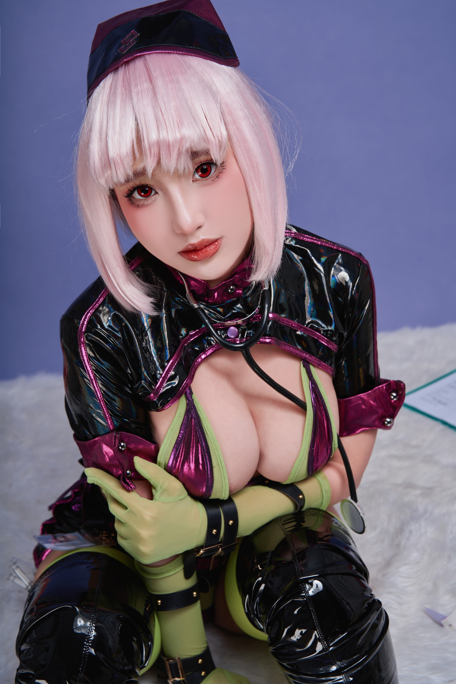 Puy Puy – 南丁格尔 万圣礼装 Nightingale Cosplay 写真视频（100P+8V-1.04GB）FGO插图8