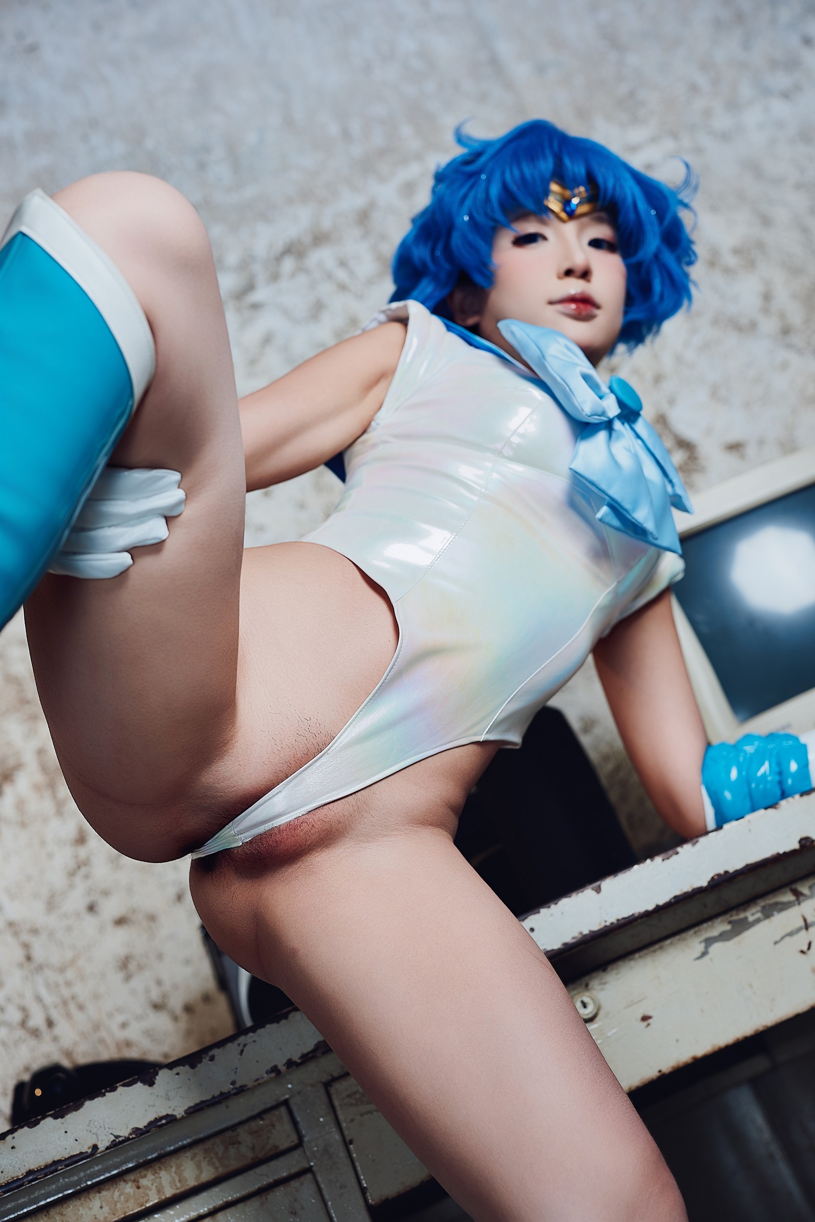 Puy Puy – Sailor Mercury 水手水星 Cosplay 写真（288P+10V-2.26GB）美少女战士插图1