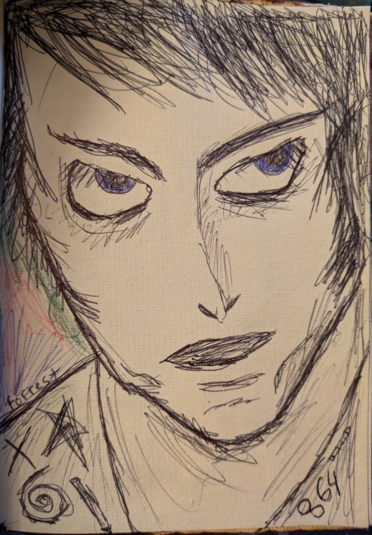 self-portrait amano style