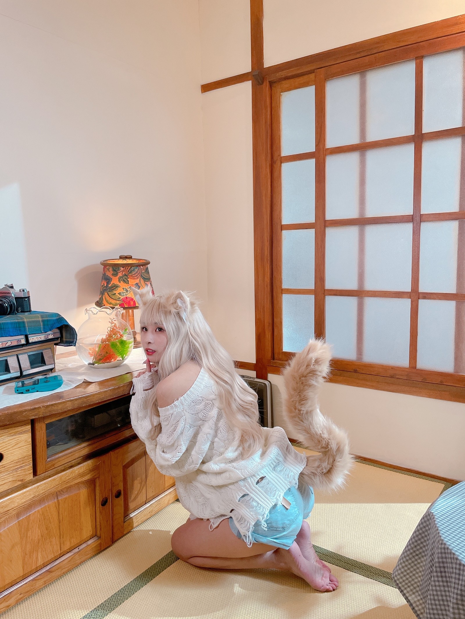 泥泥汝 猫女 主题 Cosplay 写真＋视频合集｜高质量图集（372P｜12V｜1.09GB）插图4