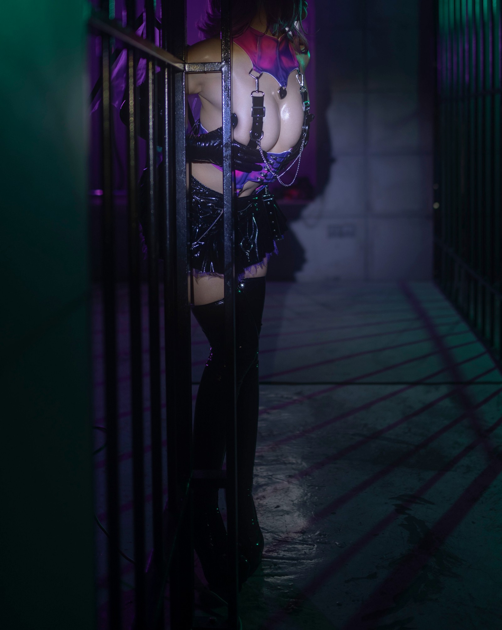 Bangni邦尼 – 囚禁魅魔 Cosplay 高清写真集（108P-1.17GB）暗黑幻想插图5