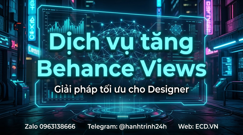 tăng behance views 2026 tăng follower