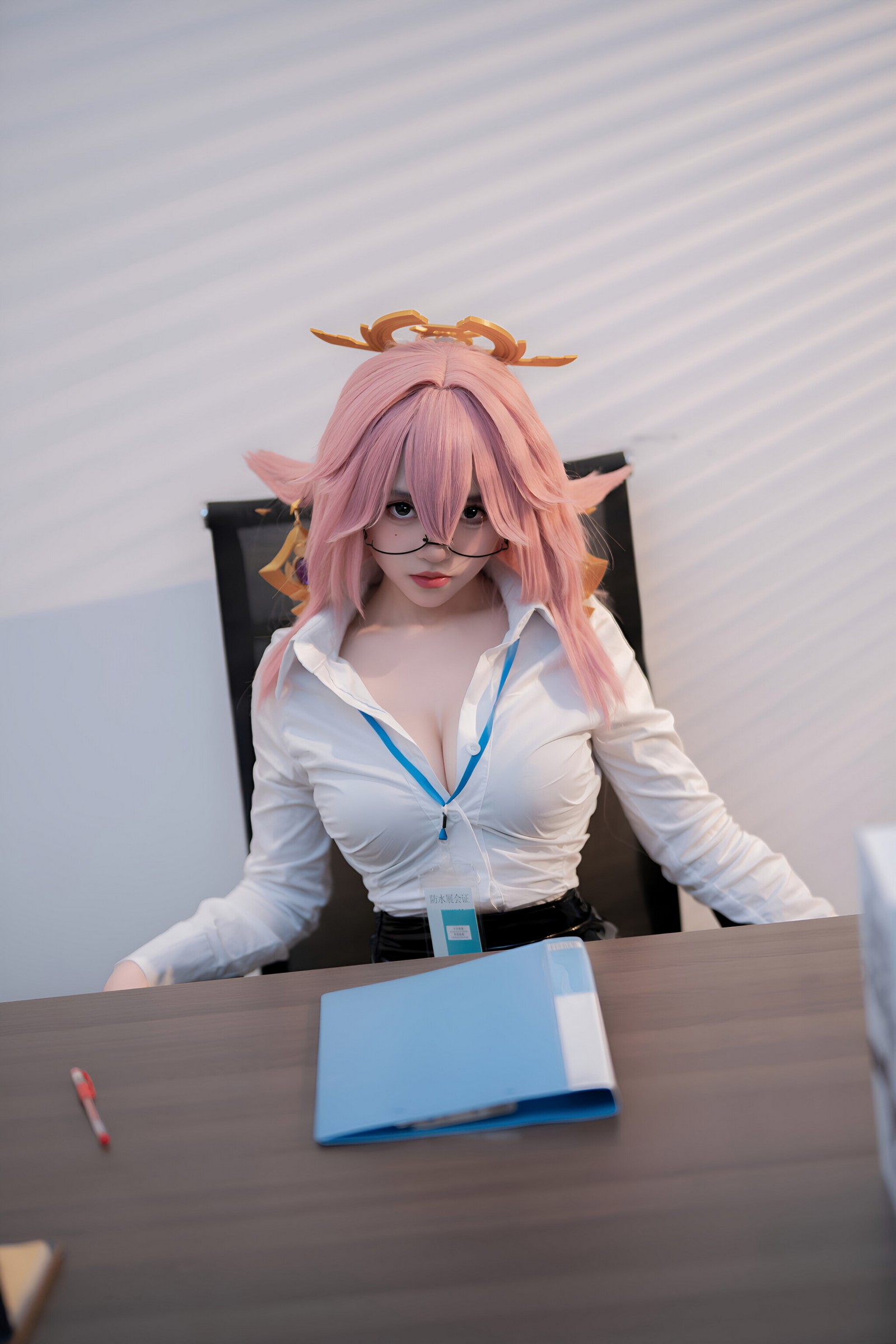 Bangni邦尼 – 面试主题 写真集（85P-16V-1.05GB）剧情向插图7