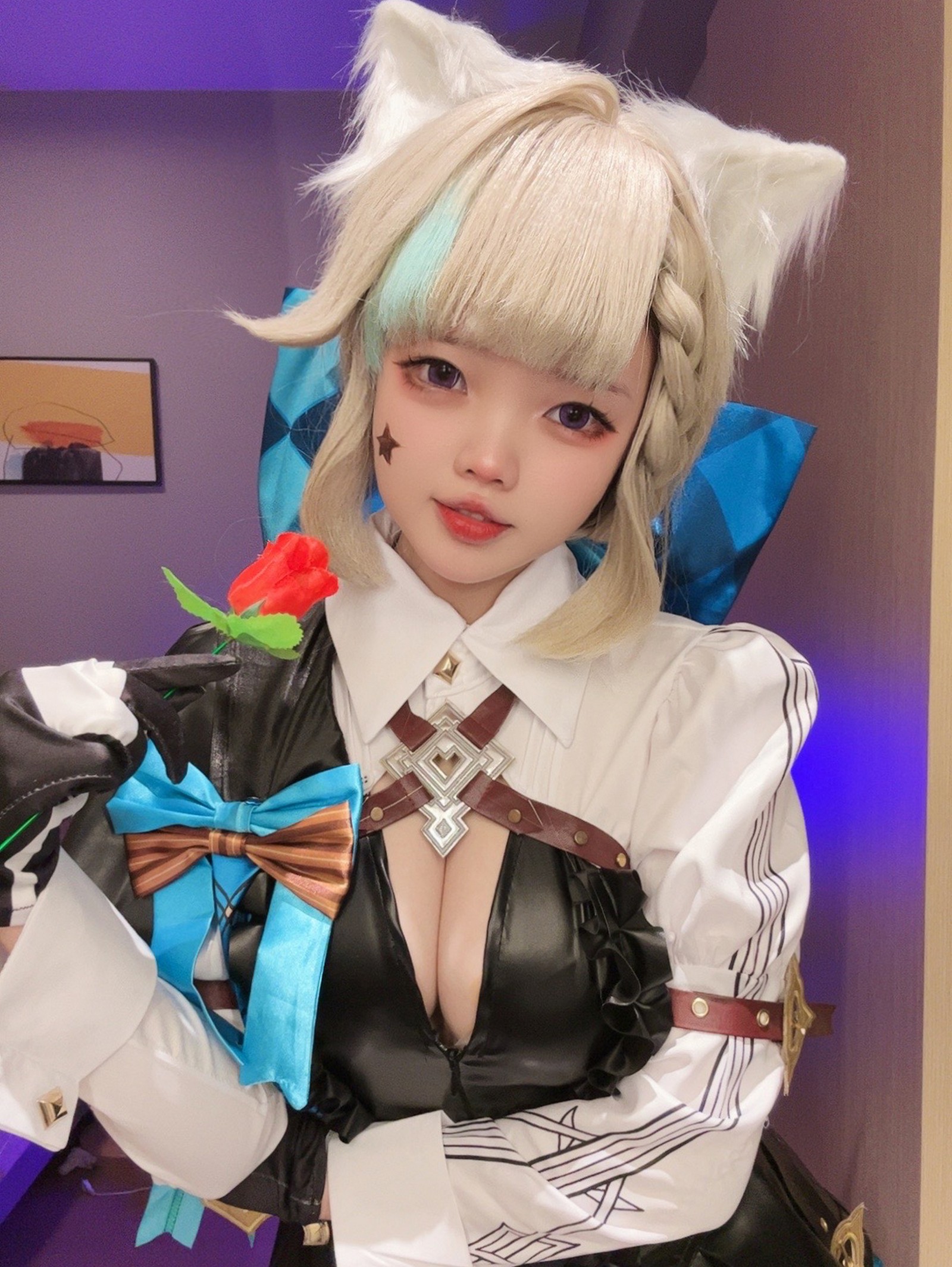 小瑶幺幺 琳妮特 Cosplay 高清写真【53P + 2V｜180.1MB】插图4
