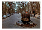 Aix en Provence, Bouche du Rhône, Cours Mirabeau (13)