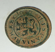 4 maravedís de Felipe III de Segovia. 54b