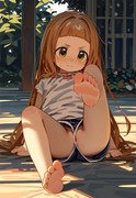 120109687_p2 Nina Ichihara, The Idolmaster; Cinderella Girls, barefoot ⁄ こちらから見えますよ - ms-light