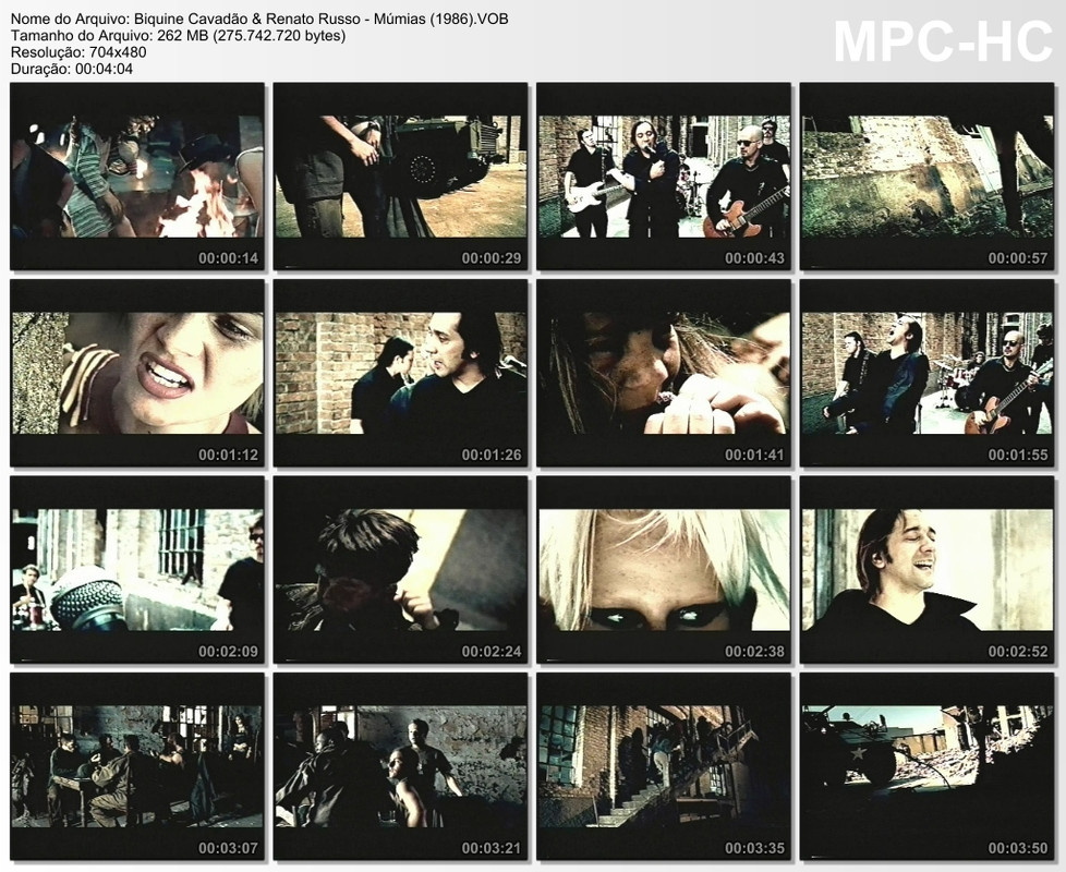 Biquine Cavadão & Renato Russo - Múmias (1986).VOB