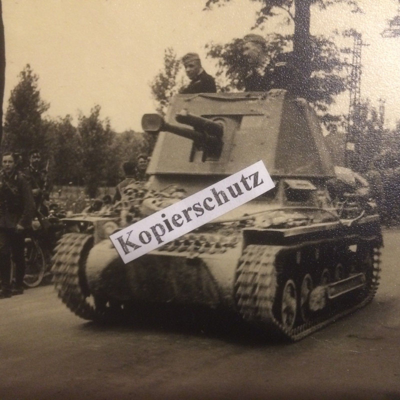 Foto Panzerjäger I auf Panzer I Fahrgestell mit 